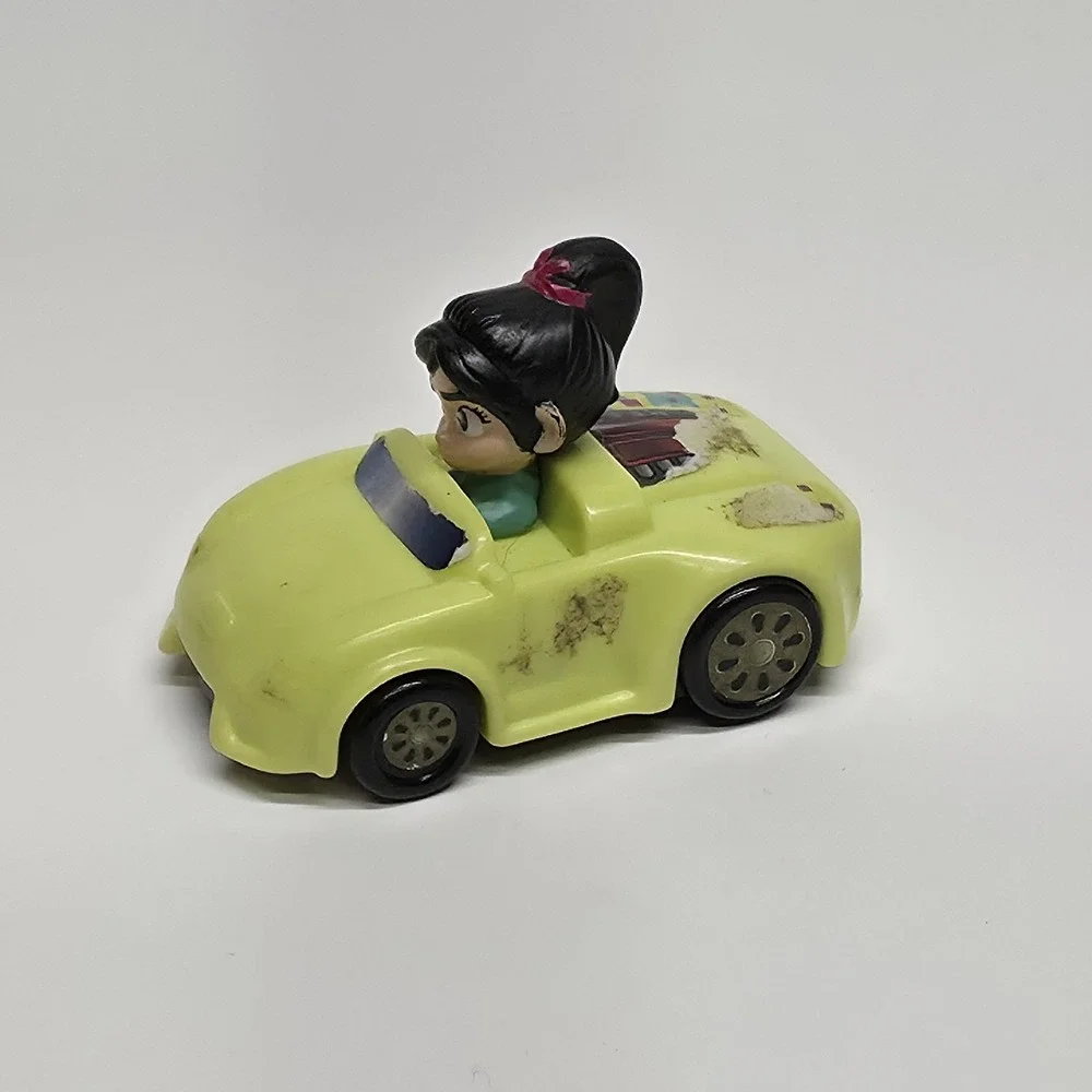 Disney Wreck It Ralph 2 McDonalds Happy Meal Vanellope Yellow Racer Car 2018